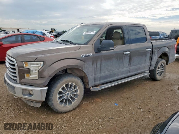 2016 Ford F-150 XLT with VIN 1FTEW1EF3GKD36571, listed as a Copart auction lot 59900635 with 205,664 mi miles and Salvage title. Bid and sale history available at DreamBid. Image 1.