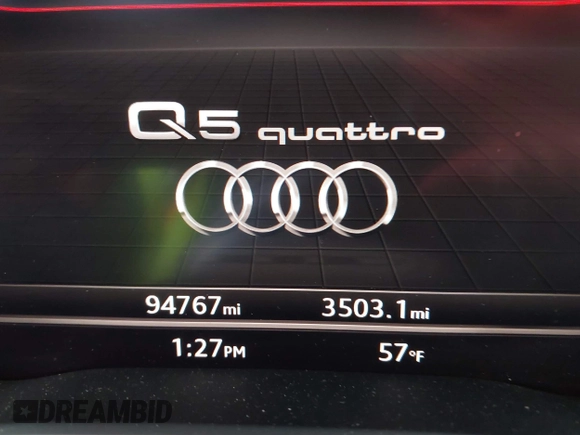 2019 Audi Q5 Premium Plus z VIN WA1BNAFY5K2049080, wystawiony jako IAAI lot #42057631 z przebiegiem 94 767 mil mil oraz . Historia ofert i sprzedaży dostępna na DreamBid. Obrazek 16.