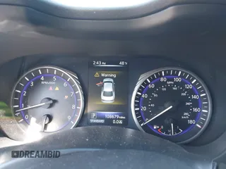 2015 Infiniti Q50 Premium with VIN JN1BV7AR2FM392399, listed as a IAAI auction lot 41978343 with 108,679 mi miles and . Bid and sale history available at DreamBid. Image 7.