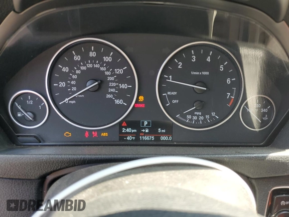 2014 BMW 3 Series 320i с VIN WBA3B1C58EK130704, выставлен на аукционе Copart как лот 58369035 с пробегом 116 675 миль миль и Списание • Salvage title. История ставок и продаж доступна на DreamBid. Изображение 9.