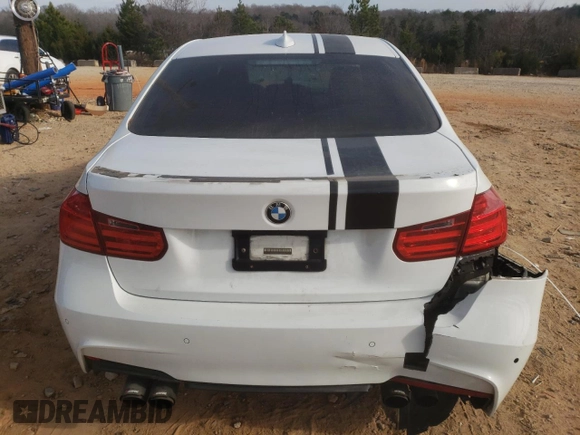 2014 BMW 3 Series 335i with VIN WBA3A9G52ENS65462, listed as a Copart auction lot 86523644 with 158,824 mi miles and Salvage Title. Bid and sale history available at carsss.com. Image 6.