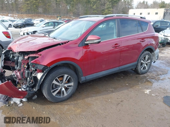 2018 Toyota RAV4 XLE with VIN 2T3RFREV1JW778612, listed as a IAAI auction lot 41664082 with 92,417 mi miles. Bid and sale history available at carsss.com. Image 17.