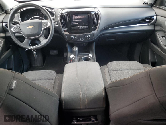 2020 Chevrolet Traverse LS with VIN 1GNEVLKW1LJ275991, listed as a Copart auction lot 71838494 with 98,110 mi miles and Salvage Title. Bid and sale history available at carsss.com. Image 8.