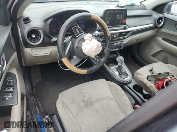 2019 Kia Forte LXS with VIN 3KPF24AD1KE120560, listed as a Copart auction lot 52337835 with 184,014 mi miles and Non Repairable. Bid and sale history available at DreamBid. Image 8.