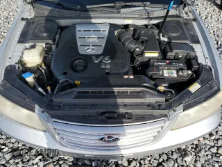 2006 Hyundai Azera SE with VIN KMHFC46F96A037972, listed as a Copart auction lot 61035765 with 140,857 mi miles and Salvage title. Bid and sale history available at DreamBid. Image 11.