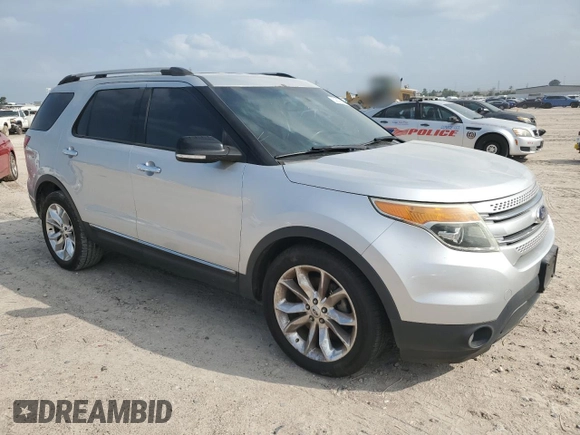 2015 Ford Explorer XLT with VIN 1FM5K7D86FGA64192, listed as a Copart auction lot 50829915 with 262,189 mi miles and Clean Title. Bid and sale history available at DreamBid. Image 4.