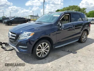 2016 Mercedes-Benz GLE 350 with VIN 4JGDA5HB8GA776300, listed as a Copart auction lot 56410305 with Not provided miles and Salvage title. Bid and sale history available at DreamBid. Image 1.