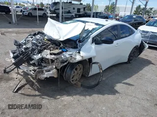 2024 Toyota Prius LE with VIN JTDACAAU7R3025301, listed as a IAAI auction lot 41945849 with 11,693 mi miles. Bid and sale history available at carsss.com. Image 18.