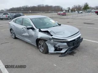 2019 Honda Insight EX with VIN 19XZE4F54KE010155, listed as a IAAI auction lot 41836495 with 83,305 mi miles and . Bid and sale history available at carsss.com. Image 1.