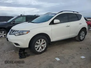 2014 Nissan Murano SV with VIN JN8AZ1MU7EW414656, listed as a Copart auction lot 75026614 with 0 mi miles and Salvage Title. Bid and sale history available at carsss.com. Image 1.