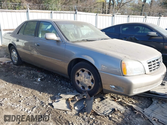 2002 Cadillac DeVille DHS z VIN 1G6KE57Y22U225134, wystawiony jako IAAI lot #41350531 z przebiegiem 126 457 mil mil oraz . Historia ofert i sprzedaży dostępna na DreamBid. Obrazek 1.
