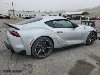 2022 Toyota GR Supra 3.0 with VIN WZ1DB0C0XNW051678, listed as a Copart auction lot 54990484 with 0 mi miles. Bid and sale history available at carsss.com. Image 3.