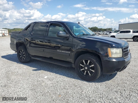 2007 Chevrolet Avalanche LT w/2LT with VIN 3GNEC12J57G199701, listed as a Copart auction lot 73670114 with 144,151 mi miles and Salvage Title. Bid and sale history available at carsss.com. Image 4.