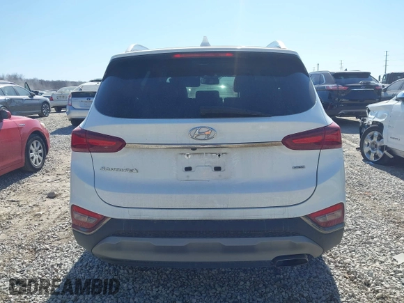 2020 Hyundai Santa Fe Limited with VIN 5NMS5CAD9LH240763, listed as a IAAI auction lot 41754101 with 66,450 mi miles. Bid and sale history available at carsss.com. Image 15.