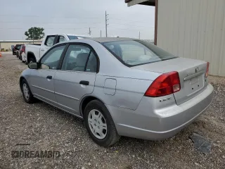 2001 Honda Civic LX with VIN JHMES16551S010763, listed as a Copart auction lot 55712494 with 91,055 mi miles and Clean Title. Bid and sale history available at carsss.com. Image 2.