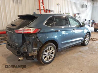 2019 Ford Edge Titanium with VIN 2FMPK4K99KBB95489, listed as a IAAI auction lot 41660757 with 60,286 mi miles. Bid and sale history available at carsss.com. Image 4.