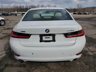2021 BMW 3 Series 330i xDrive with VIN 3MW5R7J02M8B69061, listed as a Copart auction lot 42602125 with 0 mi miles and Salvage Title. Bid and sale history available at carsss.com. Image 6.