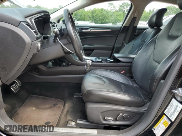 2016 Ford Fusion Titanium with VIN 3FA6P0D91GR108240, listed as a Copart auction lot 57614835 with 143,316 mi miles and Salvage title. Bid and sale history available at DreamBid. Image 7.