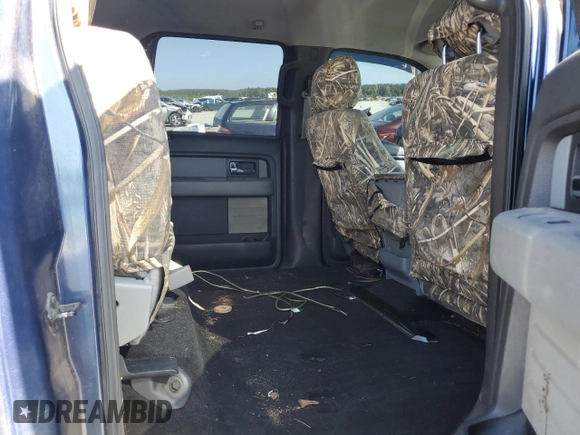 2013 Ford F-150 XL with VIN 1FTFW1EF1DKE74187, listed as a Copart auction lot 57485305 with 158,658 mi miles and Salvage title. Bid and sale history available at DreamBid. Image 10.