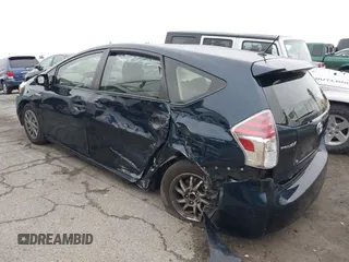 2017 Toyota Prius v Two with VIN JTDZN3EU2HJ061734, listed as a IAAI auction lot 41517072 with 99,294 mi miles. Bid and sale history available at carsss.com. Image 3.
