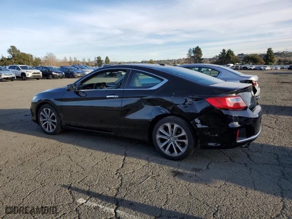 2013 Honda Accord Cpe EX-L with VIN 1HGCT2B89DA011759, listed as a Copart auction lot 86122264 with 183,428 mi miles and Salvage Title. Bid and sale history available at carsss.com. Image 2.