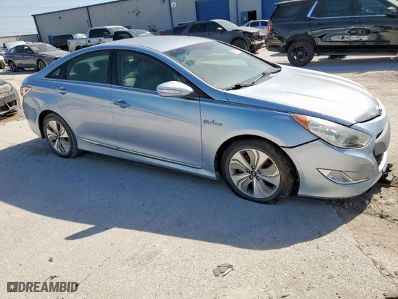 2013 Hyundai Sonata Hybrid Limited with VIN KMHEC4A46DA088568, listed as a Copart auction lot 52785715 with 111,322 mi miles and Clean Title. Bid and sale history available at carsss.com. Image 4.