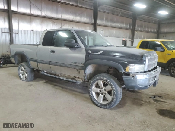 2000 Dodge Ram 1500 with VIN 3B7HF13ZXYG162341, listed as a Copart auction lot 74234234 with 0 mi miles and Salvage Title. Bid and sale history available at carsss.com. Image 4.