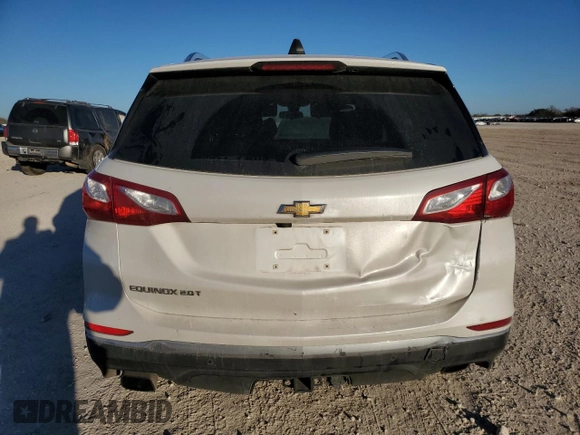 2020 Chevrolet Equinox LT with VIN 3GNAXLEX9LS710641, listed as a Copart auction lot 86908874 with 76,845 mi miles and Salvage Title. Bid and sale history available at carsss.com. Image 6.