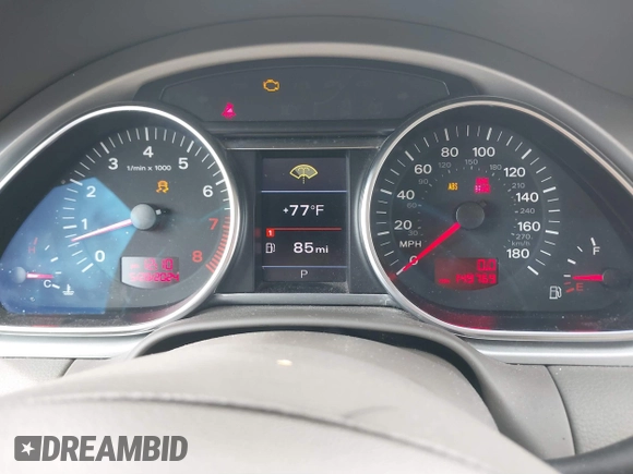 2009 Audi Q7 with VIN WA1AY74L19D016945, listed as a IAAI auction lot 39480989 with 149,769 mi miles and . Bid and sale history available at DreamBid. Image 7.