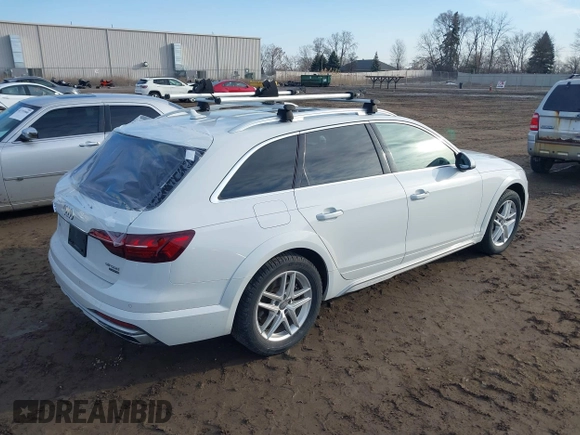 2020 Audi allroad Premium Plus with VIN WA18NAF49LA064972, listed as a IAAI auction lot 41761678 with 66,736 mi miles. Bid and sale history available at carsss.com. Image 4.