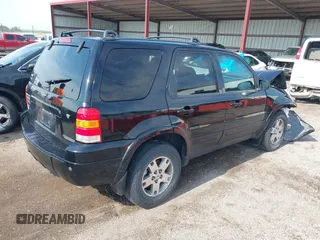 2005 Ford Escape Limited with VIN 1FMYU94175KB42352, listed as a IAAI auction lot 42418986 with 245,012 mi miles and . Bid and sale history available at DreamBid. Image 4.