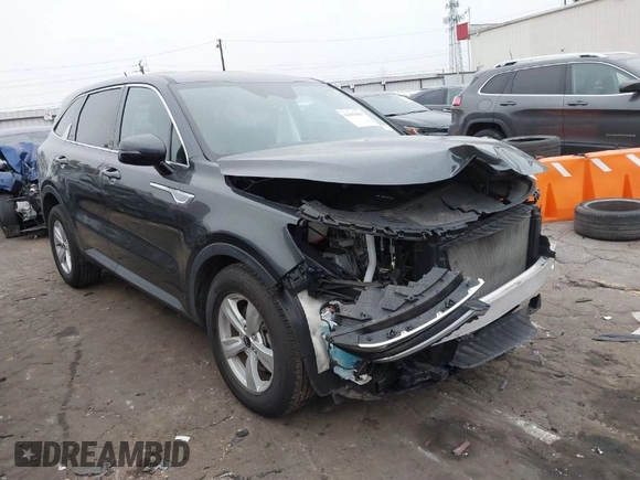 2022 Kia Sorento LX with VIN 5XYRG4LC7NG146123, listed as a IAAI auction lot 41602861 with 22,322 mi miles. Bid and sale history available at carsss.com. Image 1.