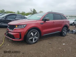 2022 Kia Sorento S with VIN 5XYRL4LC8NG130721, listed as a Copart auction lot 57316155 with 27,438 mi miles and Salvage title. Bid and sale history available at DreamBid. Image 1.