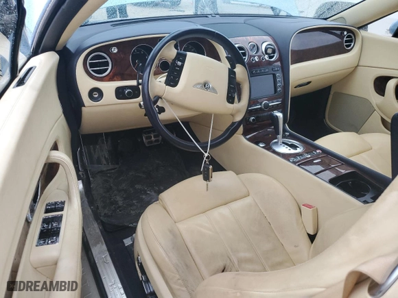 2007 Bentley Continental GT with VIN SCBDR33W67C048204, listed as a Copart auction lot 74670694 with 31,357 mi miles and Salvage Title. Bid and sale history available at carsss.com. Image 8.