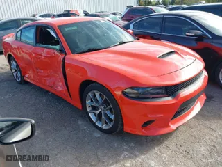 2021 Dodge Charger GT with VIN 2C3CDXHGXMH639231, listed as a IAAI auction lot 40846363 with NaN miles. Bid and sale history available at carsss.com. Image 1.