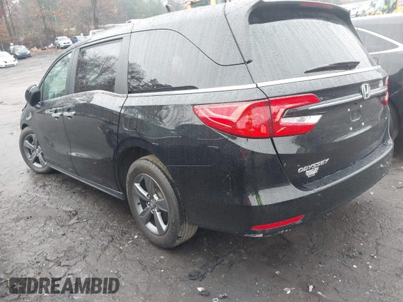2021 Honda Odyssey EX with VIN 5FNRL6H53MB010305, listed as a IAAI auction lot 41028592 with 39,368 mi miles and . Bid and sale history available at DreamBid. Image 3.