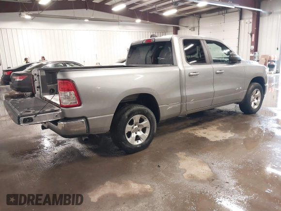 2021 Ram 1500 Big Horn with VIN 1C6RRFBG3MN781025, listed as a IAAI auction lot 41432426 with 59,323 mi miles. Bid and sale history available at carsss.com. Image 4.