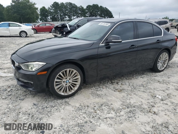 2014 BMW 3 Series 328i with VIN WBA3A5G54ENP31997, listed as a Copart auction lot 60720765 with 107,183 mi miles and Salvage title. Bid and sale history available at DreamBid. Image 1.