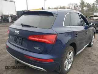 2018 Audi Q5 Premium Plus with VIN WA1BNAFY6J2019391, listed as a IAAI auction lot 41875856 with 73,505 mi miles. Bid and sale history available at carsss.com. Image 4.