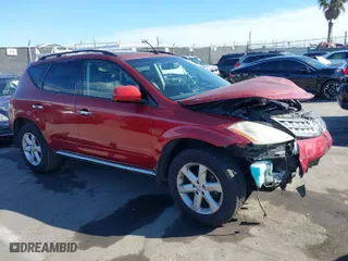 2006 Nissan Murano SL with VIN JN8AZ08W46W514110, listed as a IAAI auction lot 39144494 with 0 mi miles. Bid and sale history available at carsss.com. Image 1.