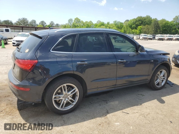 2015 Audi Q5 Premium Plus with VIN WA1DGAFP7FA060474, listed as a Copart auction lot 53512865 with 135,237 mi miles and Salvage title. Bid and sale history available at DreamBid. Image 3.