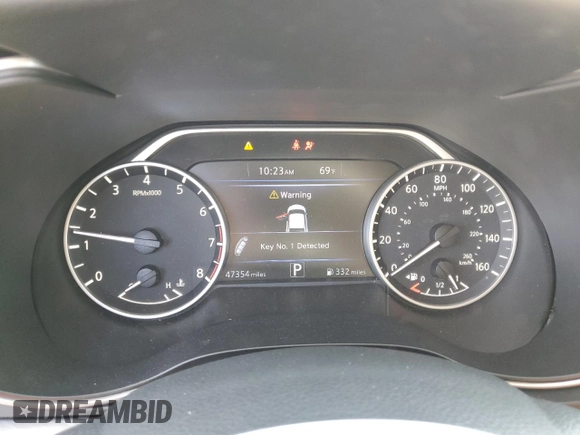 2018 Nissan Maxima SR with VIN 1N4AA6AP0JC409640, listed as a Copart auction lot 75918774 with 47,354 mi miles and Salvage Title. Bid and sale history available at carsss.com. Image 9.