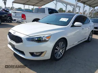 2016 Kia Cadenza Premium with VIN KNALN4D75G5218796, listed as a IAAI auction lot 42151269 with 123,332 mi miles. Bid and sale history available at carsss.com. Image 17.