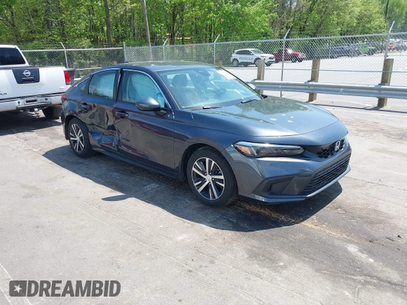 2024 Honda Civic LX z VIN 19XFL2H57RE021316, wystawiony jako IAAI lot #42031580 z przebiegiem 18 598 mil mil oraz . Historia ofert i sprzedaży dostępna na DreamBid. Obrazek 1.