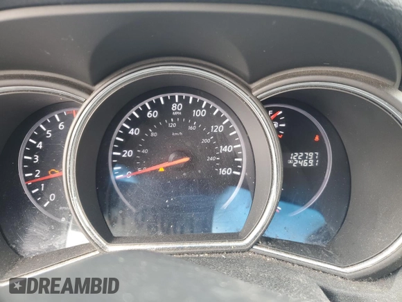 2011 Nissan Murano SV with VIN JN8AZ1MW5BW177422, listed as a Copart auction lot 75326494 with 122,797 mi miles and Salvage Title. Bid and sale history available at carsss.com. Image 9.
