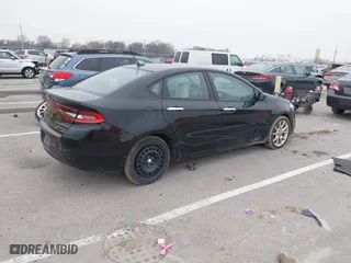 2014 Dodge Dart Limited with VIN 1C3CDFCB7ED907835, listed as a IAAI auction lot 41178235 with 150,016 mi miles. Bid and sale history available at carsss.com. Image 4.