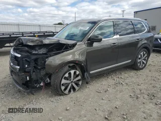 2020 Kia Telluride EX with VIN 5XYP3DHC1LG094772, listed as a Copart auction lot 52728565 with 105,973 mi miles and Non repairable. Bid and sale history available at DreamBid. Image 1.