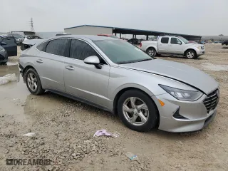 2020 Hyundai Sonata SE with VIN 5NPEG4JAXLH060181, listed as a Copart auction lot 50268805 with 57,616 mi miles and Salvage Title. Bid and sale history available at carsss.com. Image 4.