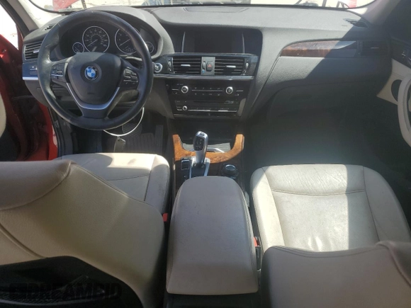 2015 BMW X3 xDrive28i z VIN 5UXWX9C56F0D48123, wystawiony jako Copart lot #58174835 z przebiegiem Nie podano mil oraz Tytuł czysty. Historia ofert i sprzedaży dostępna na DreamBid. Obrazek 8.