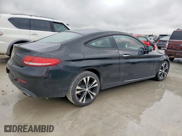2017 Mercedes-Benz C 300 with VIN WDDWJ4KBXHF406136, listed as a Copart auction lot 60511465 with 109,208 mi miles and Clean title. Bid and sale history available at DreamBid. Image 3.